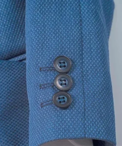 Παιδικό Σετ Σακάκι, Γιλέκο, Πουκάμισο με Παντελόνι Καμπαρντινέ και Αποσπώμενο Παπιγιόν – Mπλε (108549)