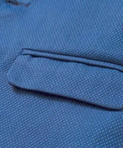 Παιδικό Σετ Σακάκι, Γιλέκο, Πουκάμισο με Παντελόνι Καμπαρντινέ και Αποσπώμενο Παπιγιόν – Mπλε (108549)