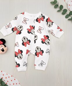 Βρεφικό Φορμάκι με Ήρωα Κινουμένων Σχεδίων - Λευκό (ΜΙΝ-108496)