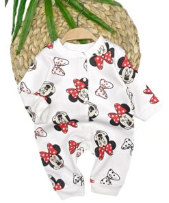 Βρεφικό Φορμάκι με Ήρωα Κινουμένων Σχεδίων - Λευκό (ΜΙΝ-108496)