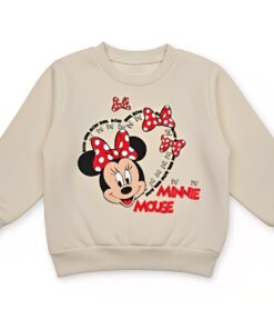 Βρεφικό Σετ Χοντρή Μπλούζα με Παντελόνι και Αμάνικο με Ήρωα Κινουμένων Σχεδίων – Κόκκινο (ΜΙΝ-109327)