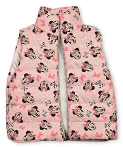 Βρεφικό Σετ Χοντρή Μπλούζα με Παντελόνι και Αμάνικο με Ήρωα Κινουμένων Σχεδίων - Ροζ (ΜΙΝ-109337)