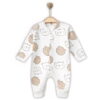 Φορμάκι Βρεφικό με Σχέδιο Αρκουδάκια και Ανοιχτά Ποδαράκια - Μπεζ (112488)
