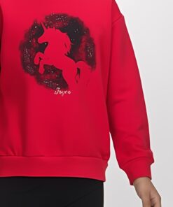 Joyce Κοριτσίστικες Χειμερινές Φόρμες με Χνούδι, Μπλούζα και Παντελόνι Κολάν - Ροδί (111414)