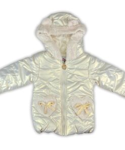 Joyce Χειμερινό Παιδικό Μπουφαν με Κουκούλα - Χρυσό (111389)