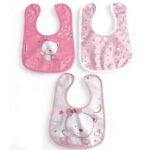 Σετ Σαλιάρες 3 Τεμάχια με Σχέδιο Αρκουάκι (112933)