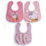 Σετ Σαλιάρες 3 Τεμάχια με Σχέδιο Λαγουδάκι (112937)