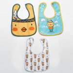 Σετ Σαλιάρες 3 Τεμάχια με Σχέδιο Πουλάκι (112943)