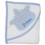 Βρεφική Μπουρνουζοπετσέτα "Prince" - Μπλε, 70×75εκ (112914)