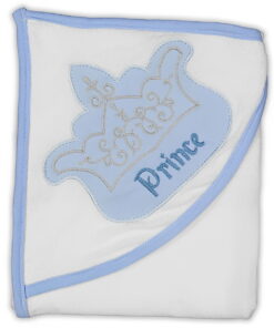 Βρεφική Μπουρνουζοπετσέτα "Prince" - Μπλε, 70×75εκ (112914)