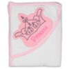 Βρεφική Μπουρνουζοπετσέτα "Princess" - Ροζ, 70×75εκ (112911)