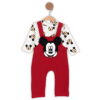 Βρεφική Σαλοπέτα και Μπλούζα με Σχέδιο Ήρωα Κινουμένων Σχεδίων - Κόκκινη (ΜΙΚ-112463)