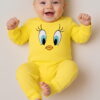 Βρεφικό Φορμάκι με Ήρωα Κινουμένων Σχεδίων - Κίτρινο (ΤΟΥ-112146)