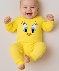 Βρεφικό Φορμάκι με Ήρωα Κινουμένων Σχεδίων - Κίτρινο (ΤΟΥ-112146)