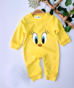 Βρεφικό Φορμάκι με Ήρωα Κινουμένων Σχεδίων - Κίτρινο (ΤΟΥ-112146)