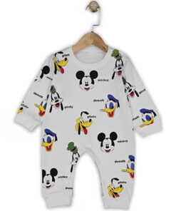 Βρεφικό Φορμάκι με Ήρωες Κινουμένων Σχεδίων - Άσπρο (112154)